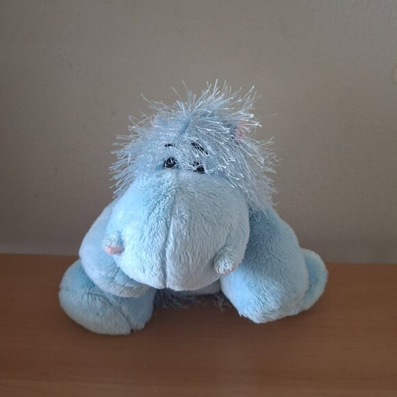 GANZ Blue Hippo Figurine - Cute Animal Home Decor / Collectible - Picture 8 of 8